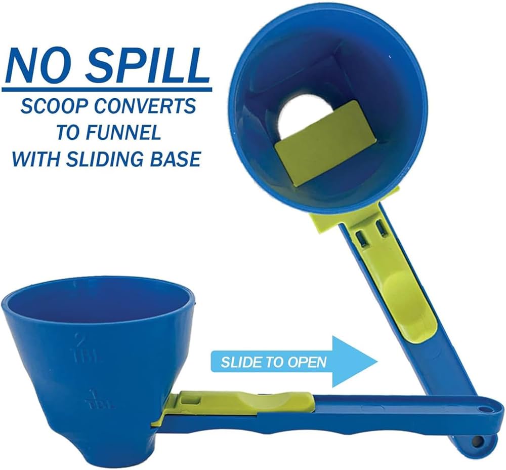 Sliding Funnel Scoop